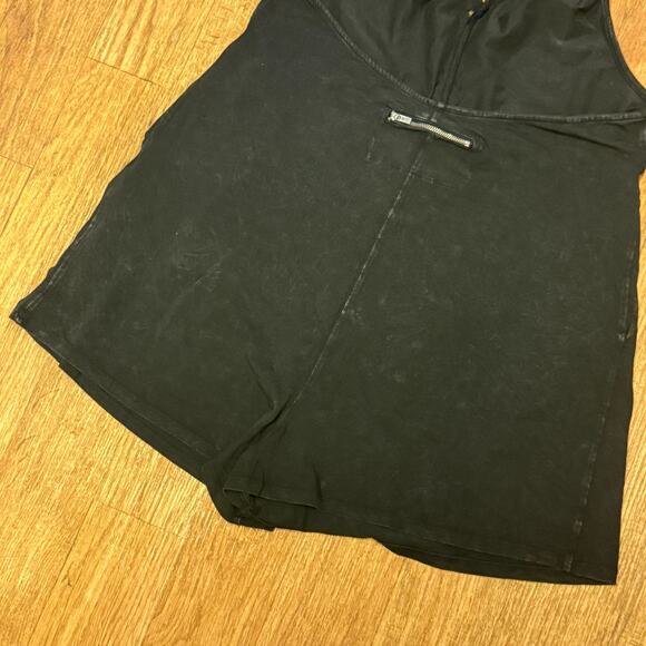 NWOT Free People Movement Black Hot Shot Halter Romper Size Medium - Picture 10 of 16